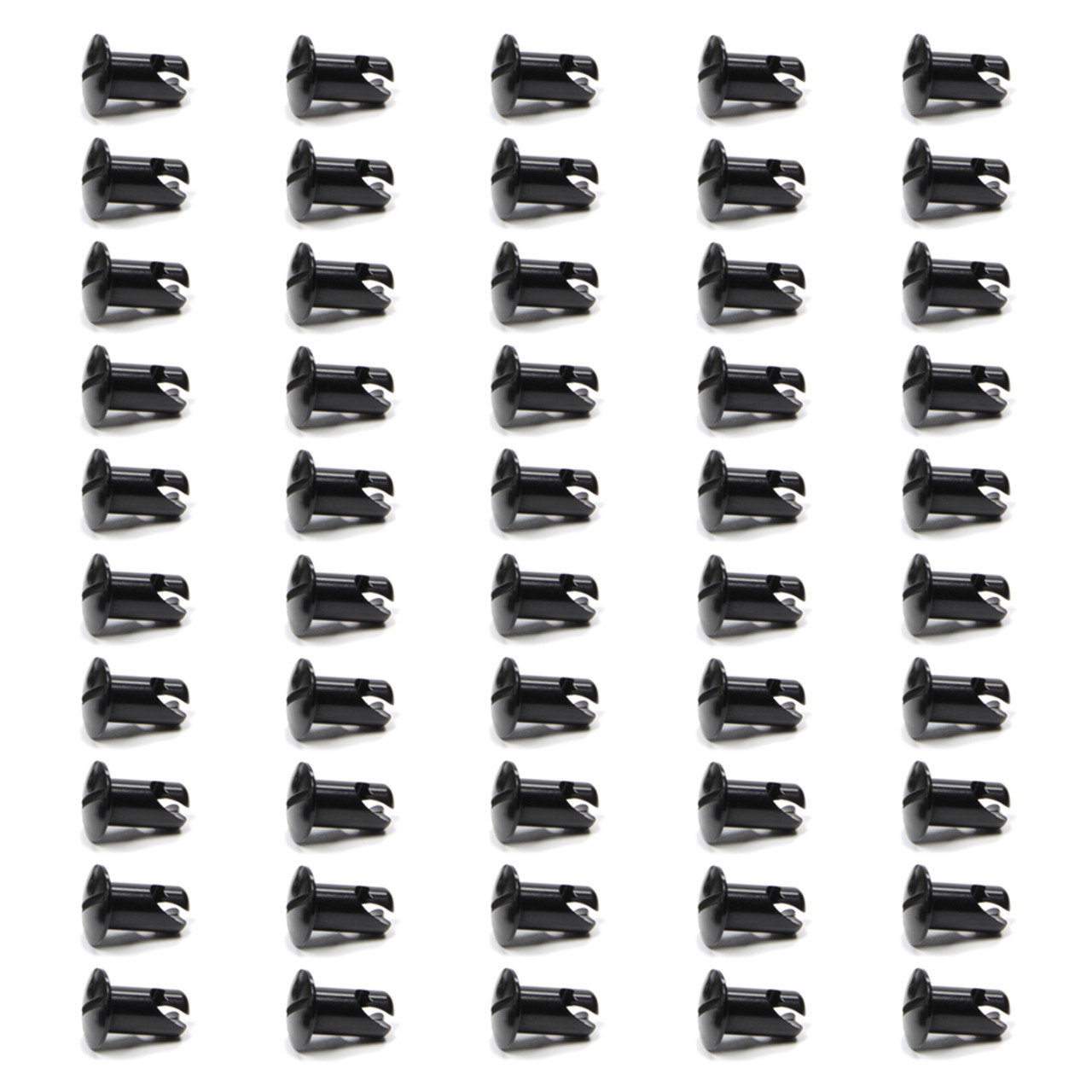 Oval Head Button Alum Black .550 Long 50 Pack CH-4402-50BLK