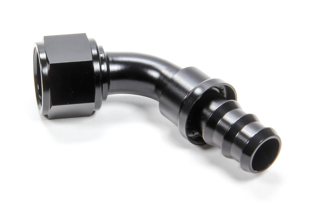 #12 60 Degree Hose End Push Lock HF-16012BLK