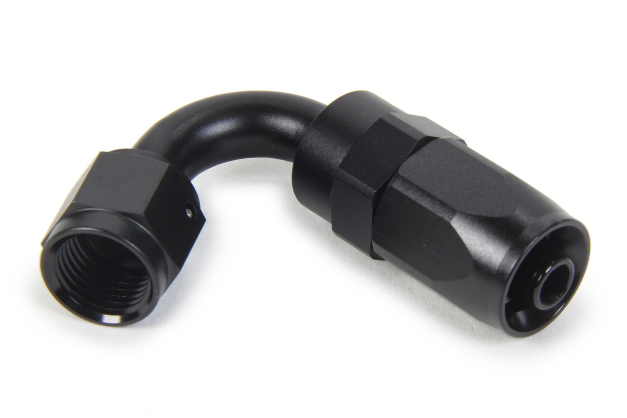 #6 120 Degree Swivel Hose End HF-22006BLK