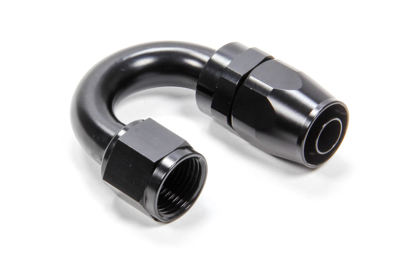 #10 180 Degree Swivel Hose End HF-28010BLK