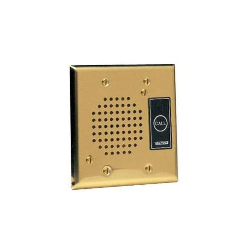 Valcom VIP-172AL-BRASS Intercom, Flush Mount