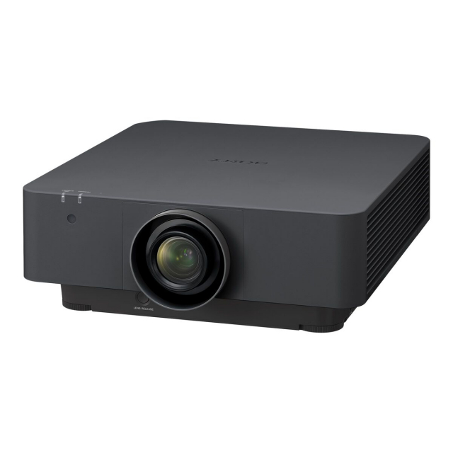 Sony VPLFHZ85/B 3LCD Projector, Standard Lens, LAN, Black, 7.300 lm