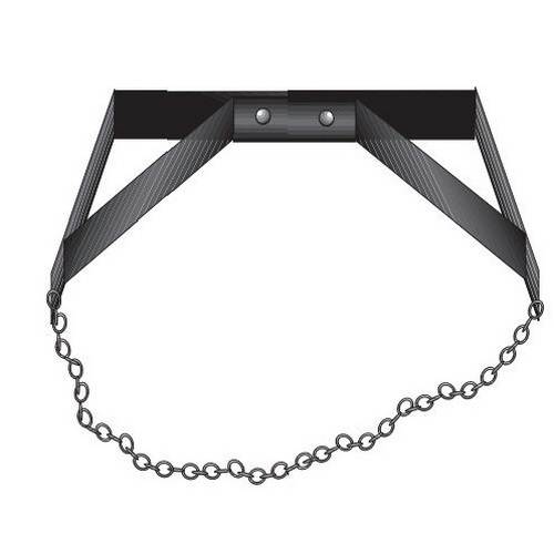 Western Enterprises WB1 One Cylinder Wall Bracket with Chain