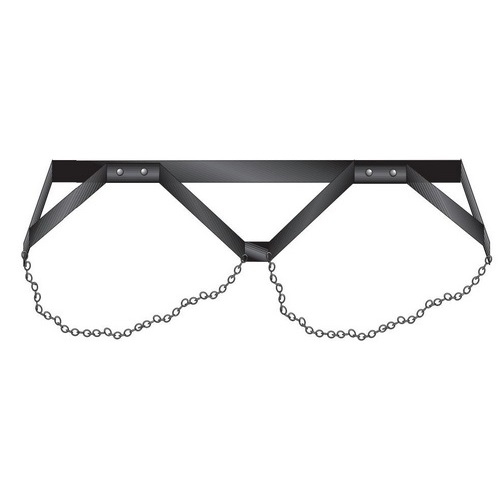 Western Enterprises WB2 Two Cylinder Wall Bracket with Chain