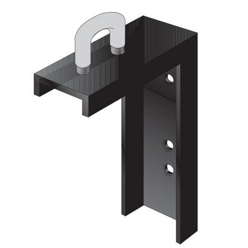 Western Enterprises WMC-6-13B Zinc Plated U-Bolt with Strap and Nut