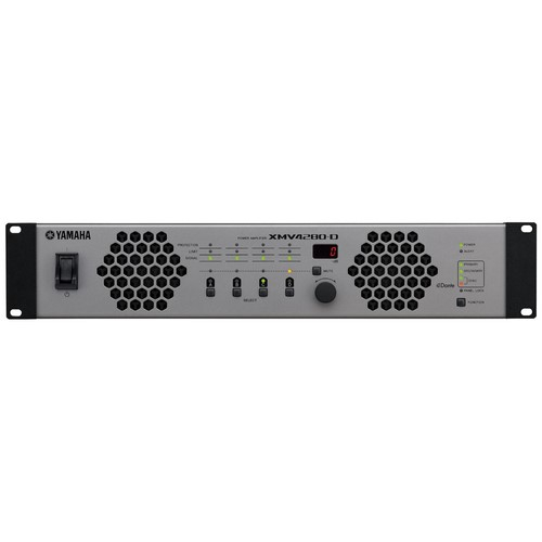 Yamaha XMV4280-D Multi-Channel Power Amplifier, Dante Digital Input