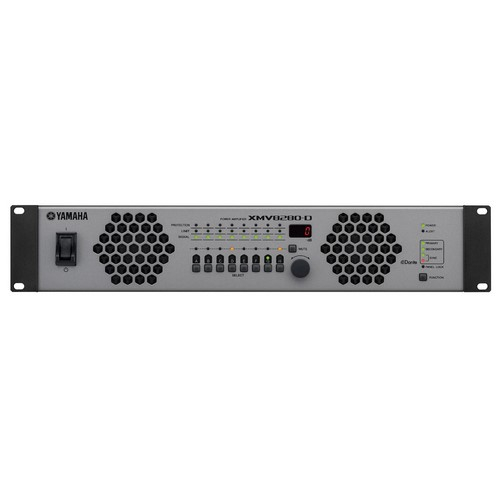 Yamaha XMV8280-D Multi-Channel Power Amplifier, Dante Digital Input
