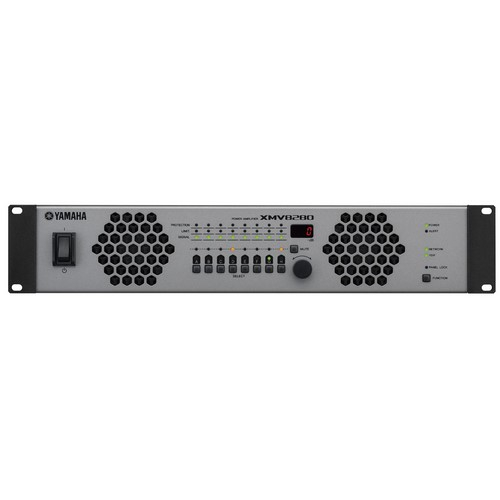 Yamaha XMV8280 Multi-Channel Power Amplifier, YDIF Digital Input
