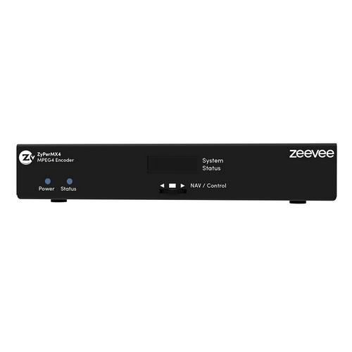 ZeeVee ZMXENC4-HLS-MX ZyPerMX4-100-MX HDMI Encoder, 100 HLS Streams