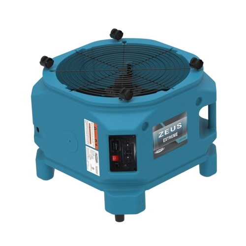 AlorAir Zeus Extreme Blue Air Mover, 115 VAC, Blue