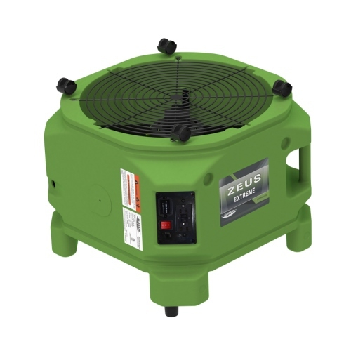 AlorAir Zeus Extreme Green Air Mover, 115 VAC, Green