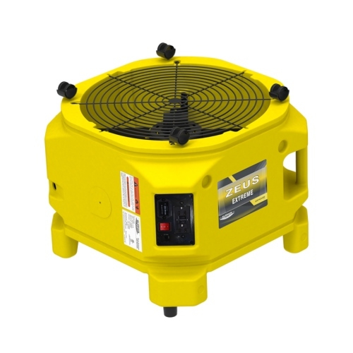 AlorAir Zeus Extreme Yellow Air Mover, 115 VAC, Yellow