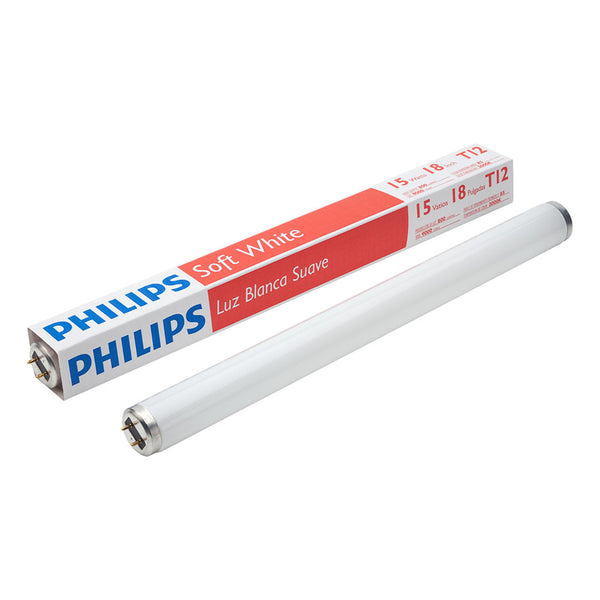 Philips Alto 15 W T12 1.5 in. D X 18 in. L Fluorescent Bulb Soft White Linear 3000 K (Pack of 6)