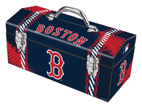 Windco 16.25 in. Art Deco Tool Box Blue/Red