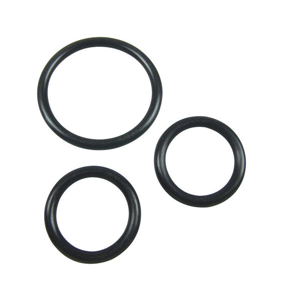 Danco Faucet Repair Kit For Moen 1.5 in. D 1.3 in. Black Rubber 3 pc