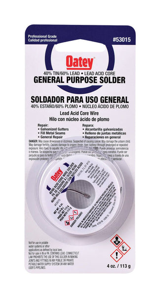 WIRE SLDR 40/60 AC 1/4LB