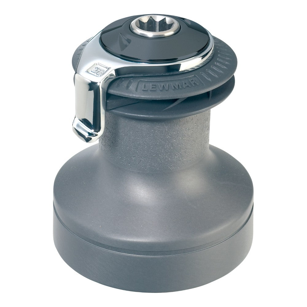 Lewmar Self Tailing Winch Ocean Size 30 - Aluminum Grey / Two Speed (49030000)